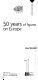 50 years of figures on Europe : data 1952 - 2001