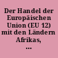 Der Handel der Europäischen Union (EU 12) mit den Ländern Afrikas, der Karibik und des Pazifiks (AKP-Länder) : Ergebnisse für 1995