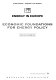 Energy in Europe: Economic Foundations for Energy Policy