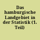 Das hamburgische Landgebiet in der Statistik (1. Teil)