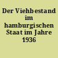 Der Viehbestand im hamburgischen Staat im Jahre 1936