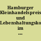 Hamburger Kleinhandelspreise und Lebenshaltungskosten im Jahre 1927