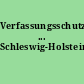 Verfassungsschutzbericht ... Schleswig-Holstein