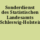 Sonderdienst des Statistischen Landesamts Schleswig-Holstein