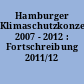 Hamburger Klimaschutzkonzept 2007 - 2012 : Fortschreibung 2011/12