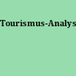Tourismus-Analyse