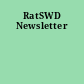 RatSWD Newsletter