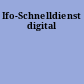 Ifo-Schnelldienst digital