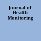 Journal of Health Monitoring