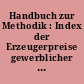 Handbuch zur Methodik : Index der Erzeugerpreise gewerblicher Produkte (Inlandsabsatz)
