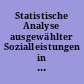 Statistische Analyse ausgewählter Sozialleistungen in der Landeshauptstadt Potsdam seit 1995