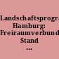 Landschaftsprogramm Hamburg: Freiraumverbundsystem, Stand Februar 1996