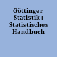 Göttinger Statistik : Statistisches Handbuch