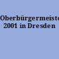 Oberbürgermeisterwahl 2001 in Dresden