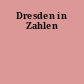 Dresden in Zahlen