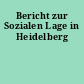 Bericht zur Sozialen Lage in Heidelberg