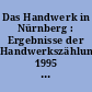 Das Handwerk in Nürnberg : Ergebnisse der Handwerkszählung 1995 und der Zählung im handwerksähnlichen Gewerbe 1996