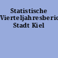 Statistische Vierteljahresberichte Stadt Kiel