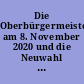 Die Oberbürgermeisterwahl am 8. November 2020 und die Neuwahl am 29. November 2020 in Stuttgart