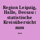Region Leipzig, Halle, Dessau : statistische Kreisübersicht zum Stand ...