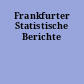 Frankfurter Statistische Berichte