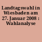 Landtagswahl in Wiesbaden am 27. Januar 2008 : Wahlanalyse