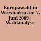 Europawahl in Wiesbaden am 7. Juni 2009 : Wahlanalyse
