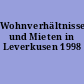 Wohnverhältnisse und Mieten in Leverkusen 1998