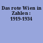 Das rote Wien in Zahlen : 1919-1934