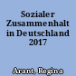 Sozialer Zusammenhalt in Deutschland 2017