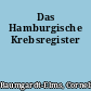 Das Hamburgische Krebsregister