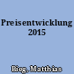 Preisentwicklung 2015