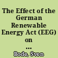 The Effect of the German Renewable Energy Act (EEG) on "the Electricity Price"