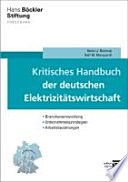 Kritisches Handbuch der deutschen Elektrizitätswirtschaft : Branchenentwicklung, Unternehmensstrategien, Arbeitsbeziehungen
