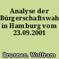 Analyse der Bürgerschaftswahl in Hamburg vom 23.09.2001