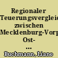 Regionaler Teuerungsvergleich zwischen Mecklenburg-Vorpommern, Ost- und Westdeutschland