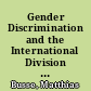 Gender Discrimination and the International Division of Labour