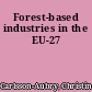 Forest-based industries in the EU-27