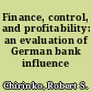 Finance, control, and profitability: an evaluation of German bank influence