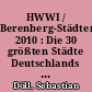 HWWI / Berenberg-Städteranking 2010 : Die 30 größten Städte Deutschlands im Vergleich: Hamburg