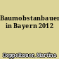 Baumobstanbauerhebung in Bayern 2012