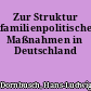 Zur Struktur familienpolitischer Maßnahmen in Deutschland