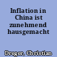 Inflation in China ist zunehmend hausgemacht