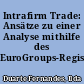 Intrafirm Trade: Ansätze zu einer Analyse mithilfe des EuroGroups-Registers