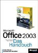 Microsoft Office 2003 : Das Handbuch