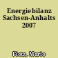 Energiebilanz Sachsen-Anhalts 2007