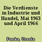 Die Verdienste in Industrie und Handel, Mai 1963 und April 1966