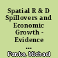 Spatial R & D Spillovers and Economic Growth - Evidence from West Germany