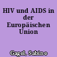 HIV und AIDS in der Europäischen Union
