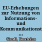 EU-Erhebungen zur Nutzung von Informations- und Kommunikationstechnologie (IKT) in Unternehmen
